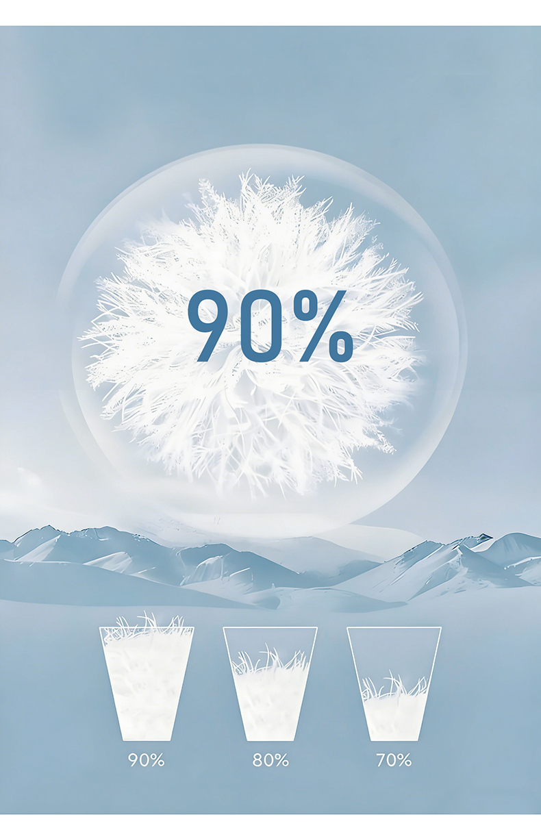 Short down jacketwith fox fur collar