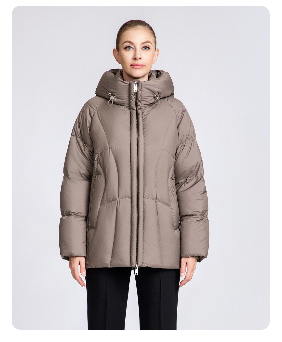 Women's casual short down coat for winte Women's casual short down coat for winte