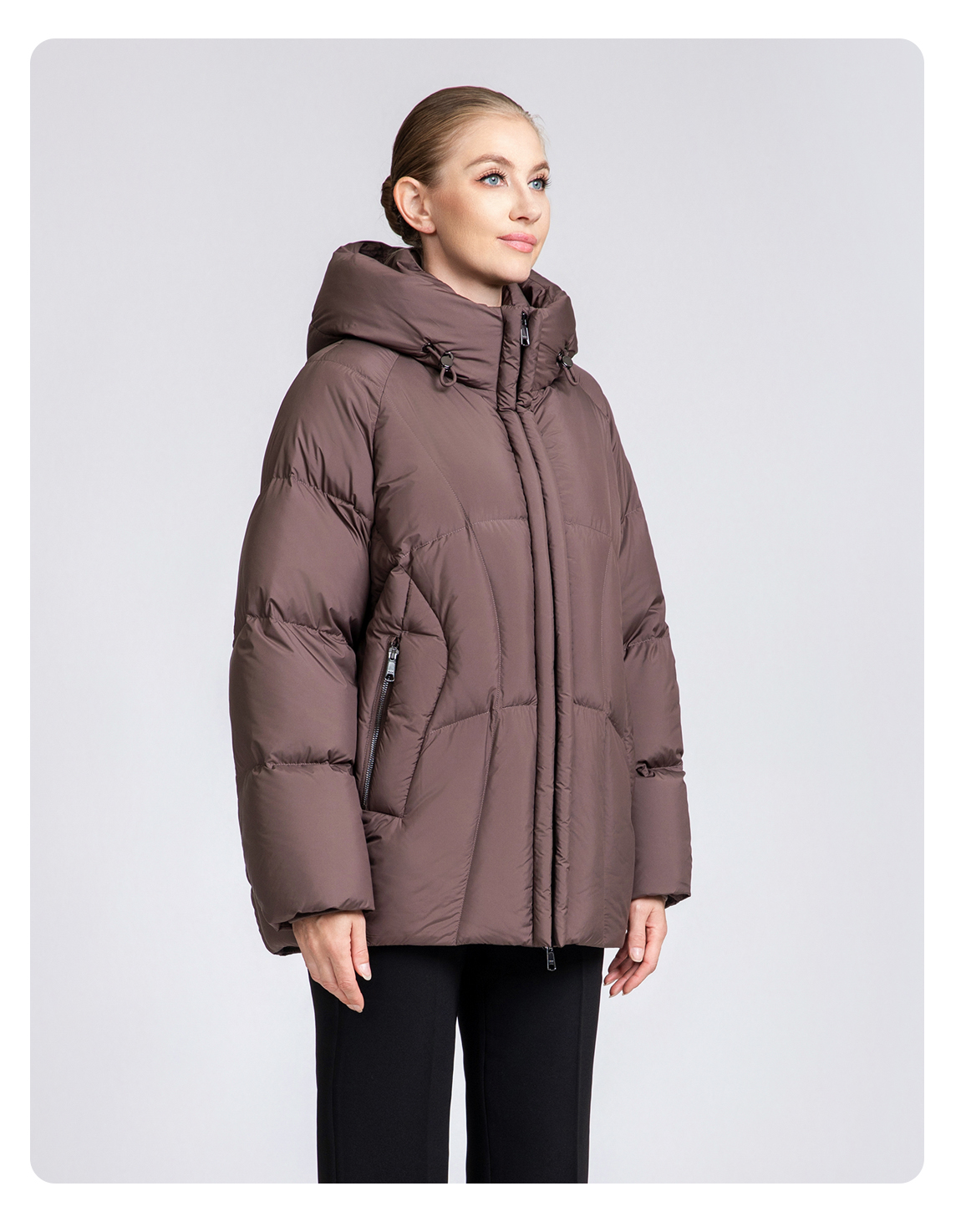 Women's casual short down coat for winte Women's casual short down coat for winte