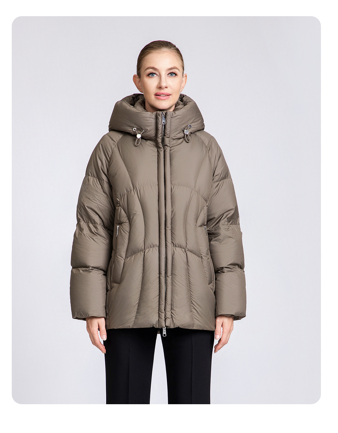 Women's casual short down coat for winte Women's casual short down coat for winte