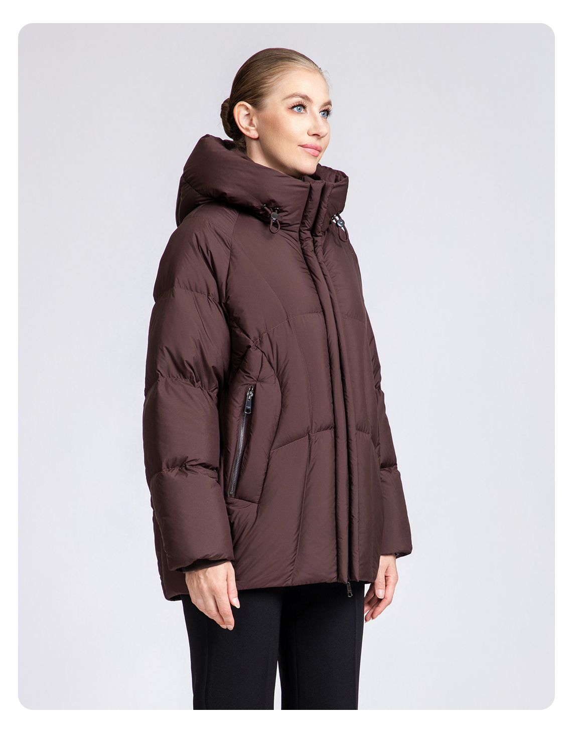 Women's casual short down coat for winte Women's casual short down coat for winte