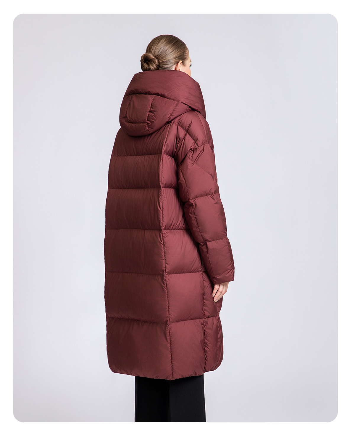 Women's Winter Knee-LengthLong Down Coat Women's Winter Knee-LengthLong Down Coat