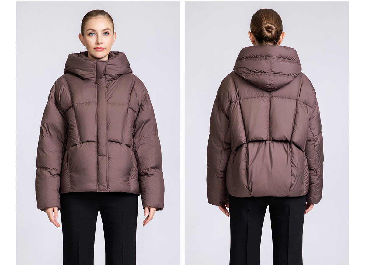 Women's winter fashion short thickened duck down coat Women's winter fashion short thickened duck down coat