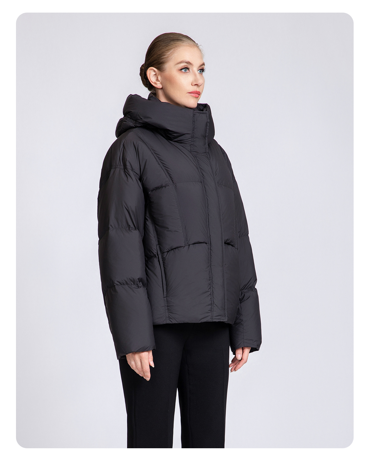 Women's winter fashion short thickened duck down coat Women's winter fashion short thickened duck down coat