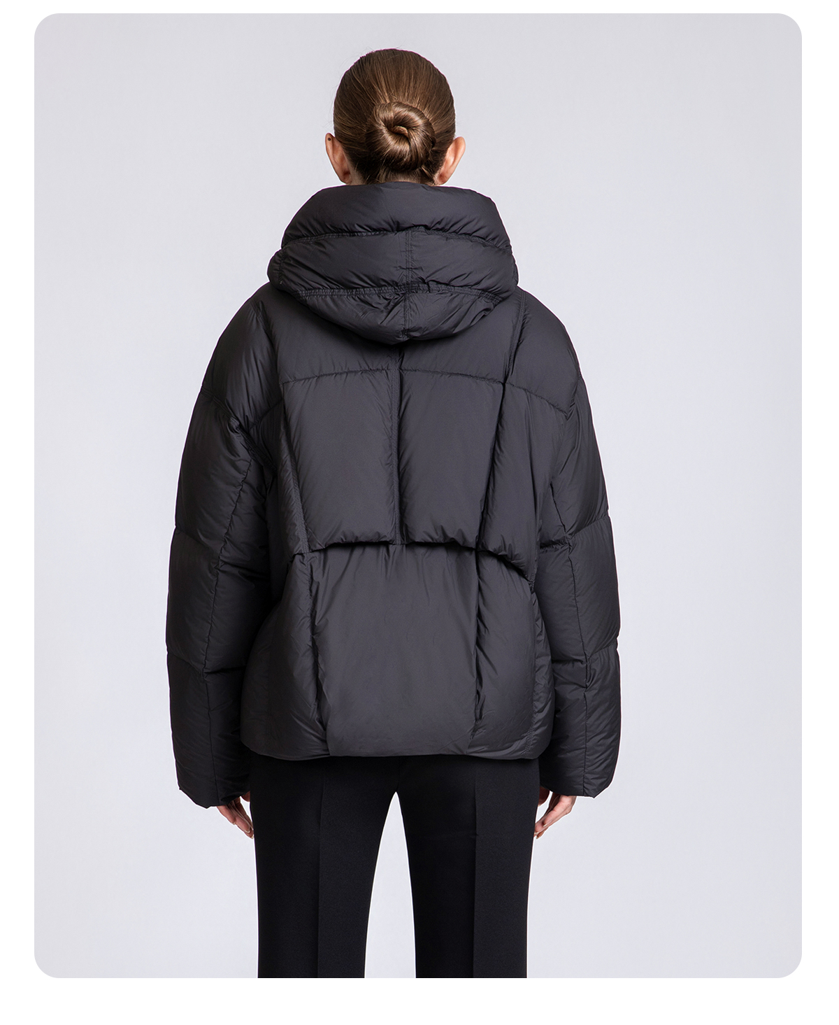 Women's winter fashion short thickened duck down coat Women's winter fashion short thickened duck down coat