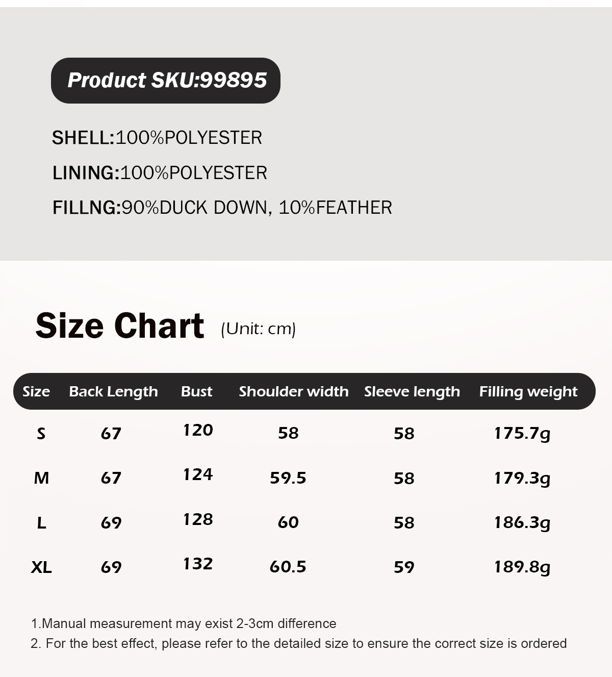 Women's Minimalist Short Hooded 90% Duck Down Jacket for Women