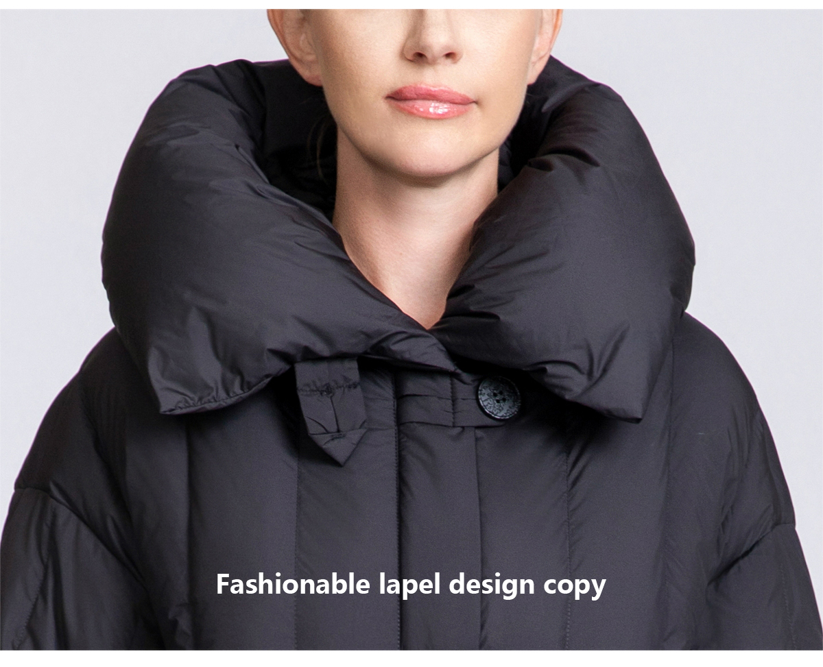 Women's Belted Short Hooded 90% Duck Down Jacket