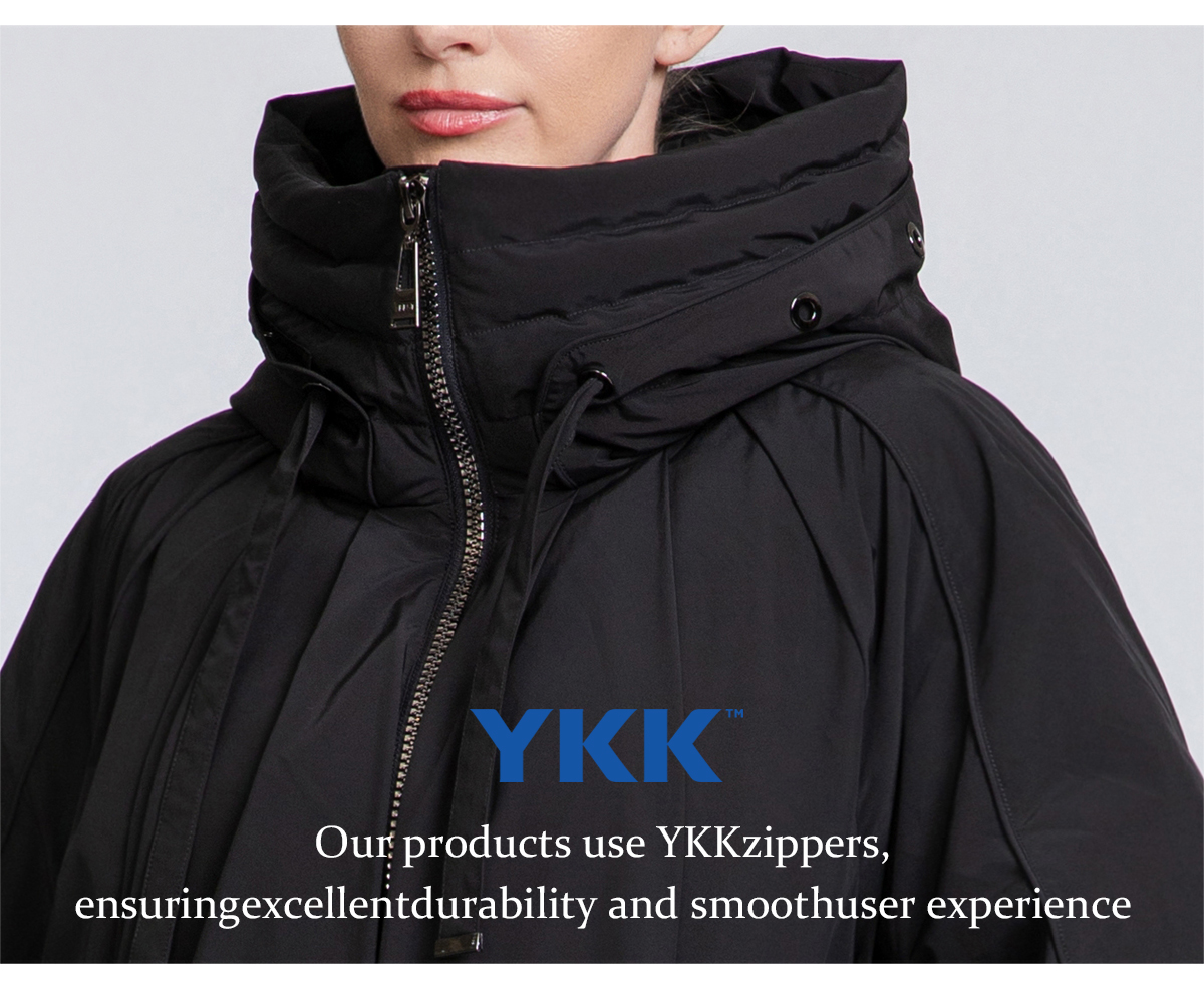 Women's Oversized Hooded 90% Duck Down Jacket – Modern Loose Fit