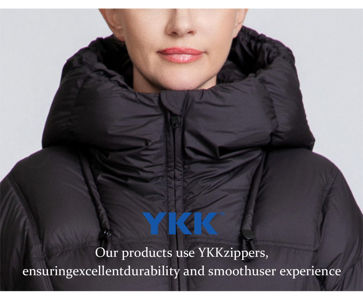 Women's Short Hooded 90% Duck Down Jacket - Comfort Fit