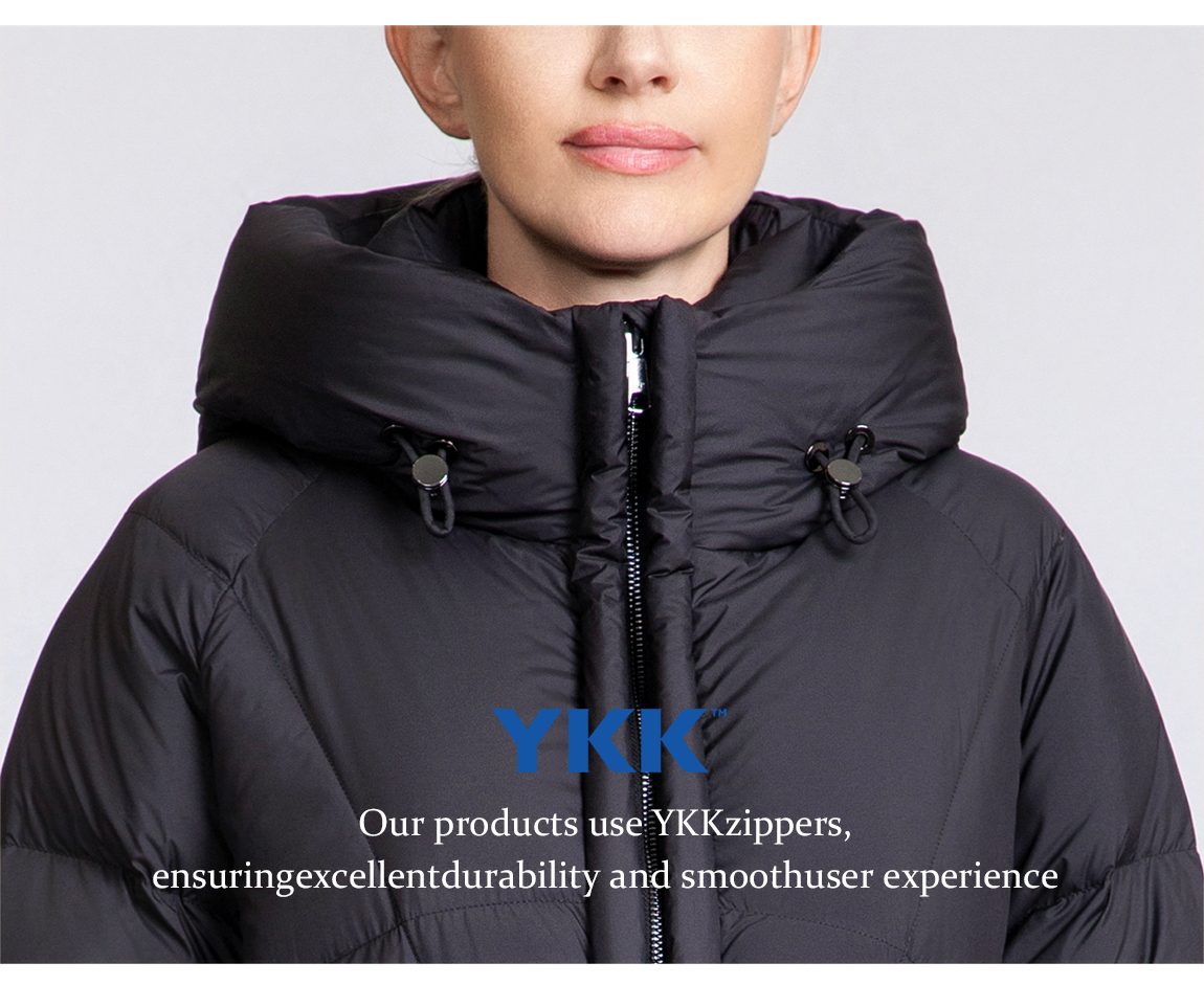 Women's casual short down coat for winte