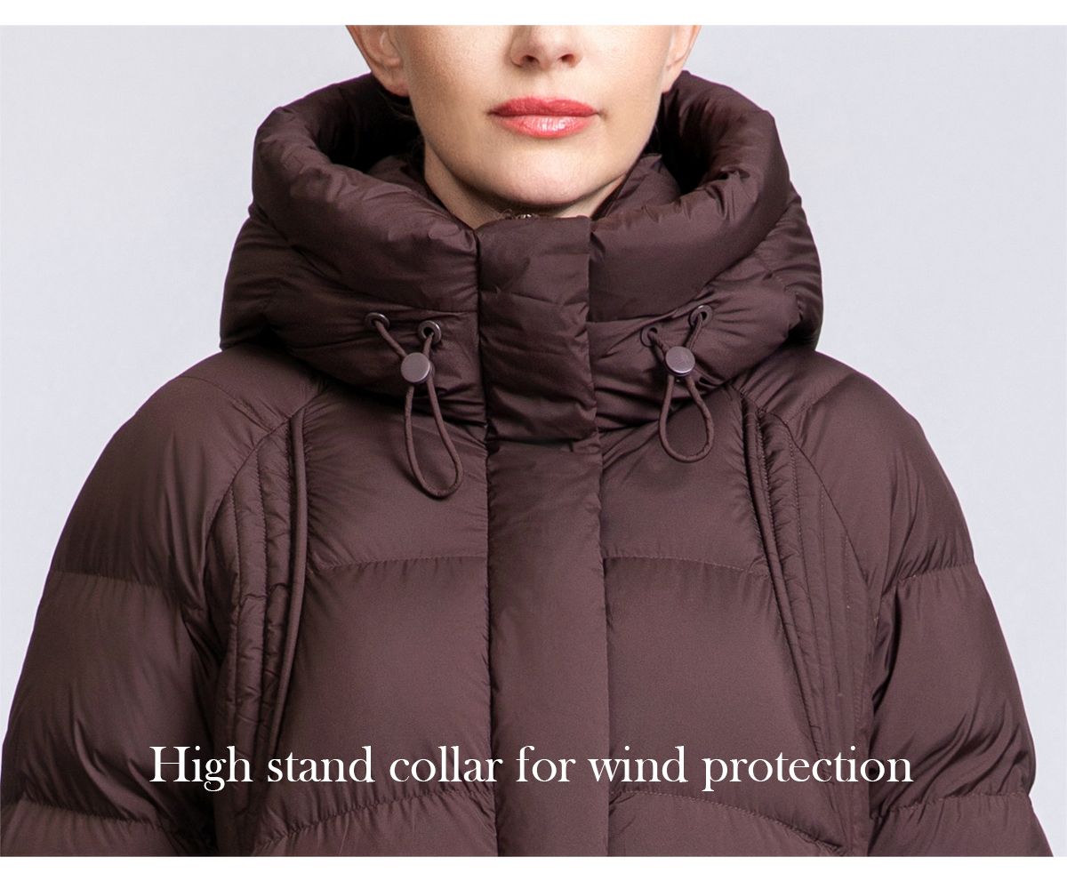 Women's 90% Duck Down Puffer Coat