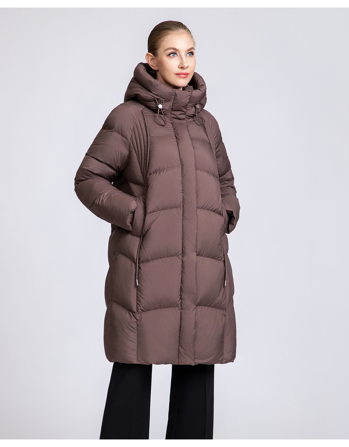 Women's 90% Duck Down Puffer Coat