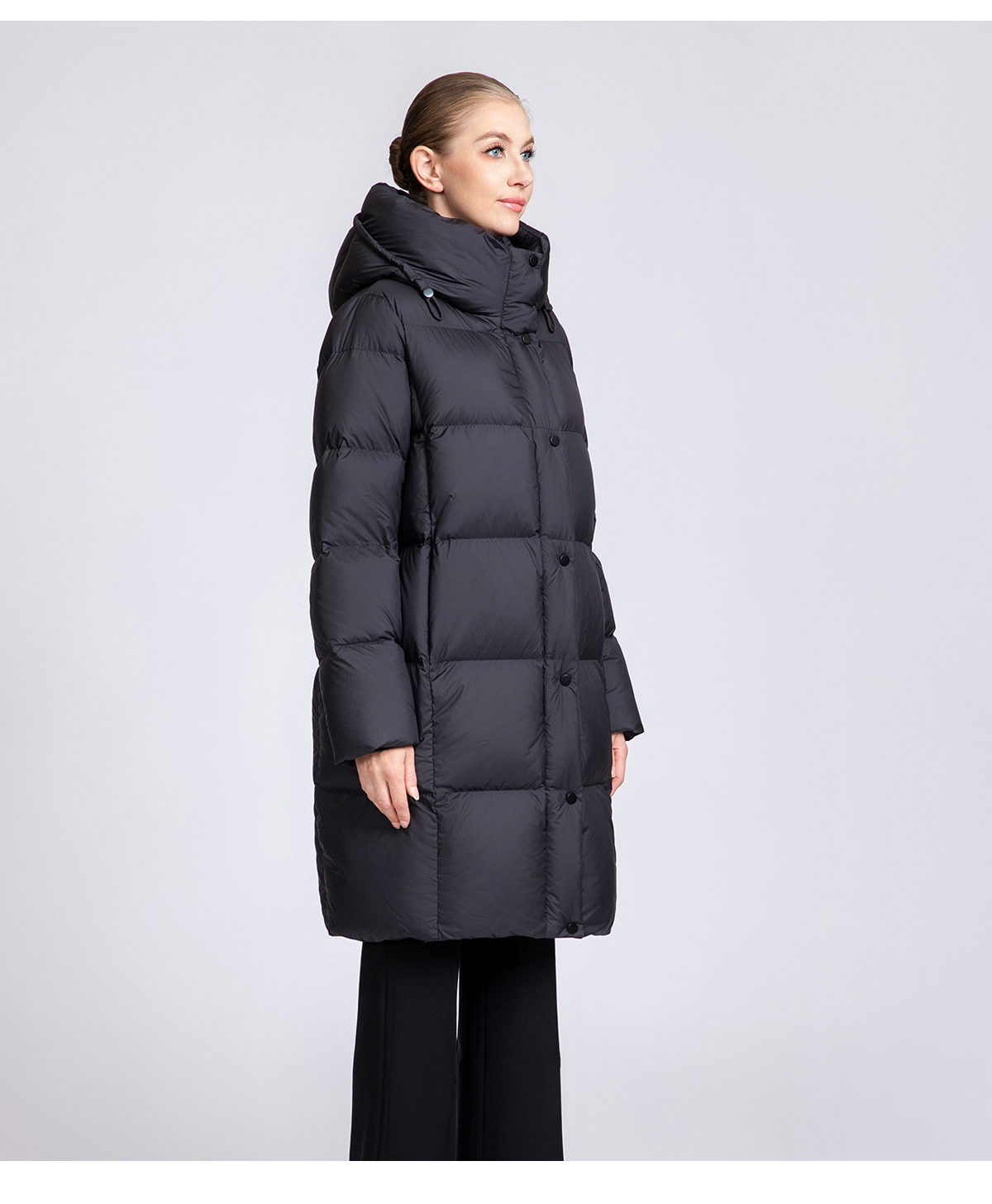 Women's 90% Duck Down Long Puffer Coat