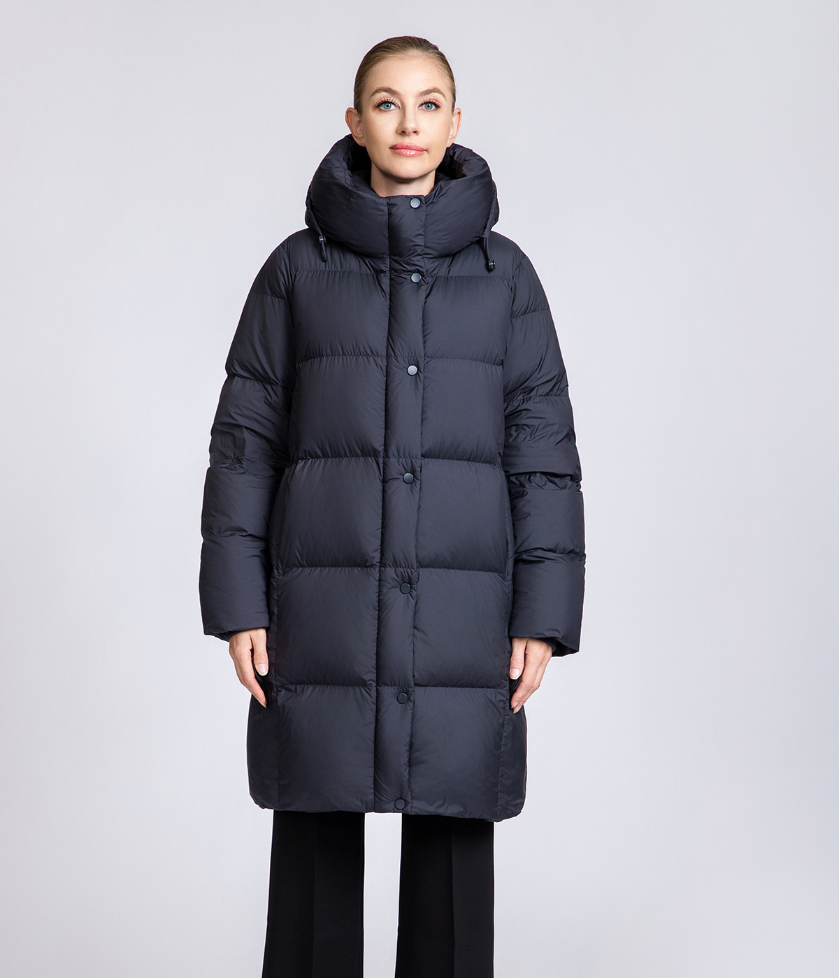 Women's 90% Duck Down Long Puffer Coat