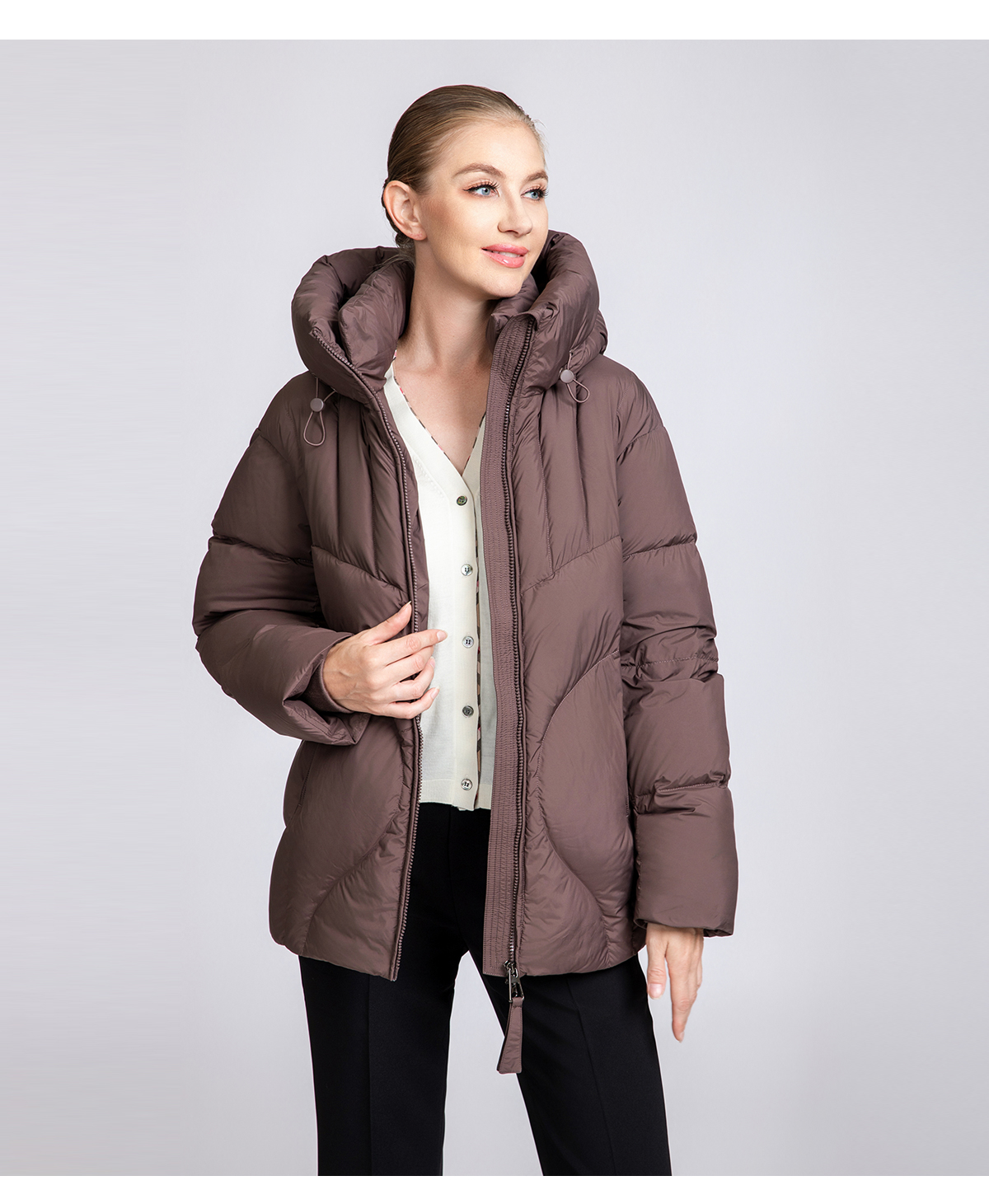 Women's Duck Down Puffer Jacket