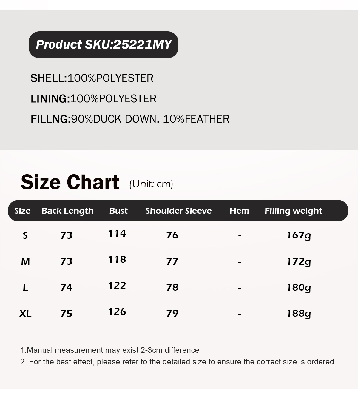 Women's Short Puffer Down Coat with Detachable Fox Fur Collar