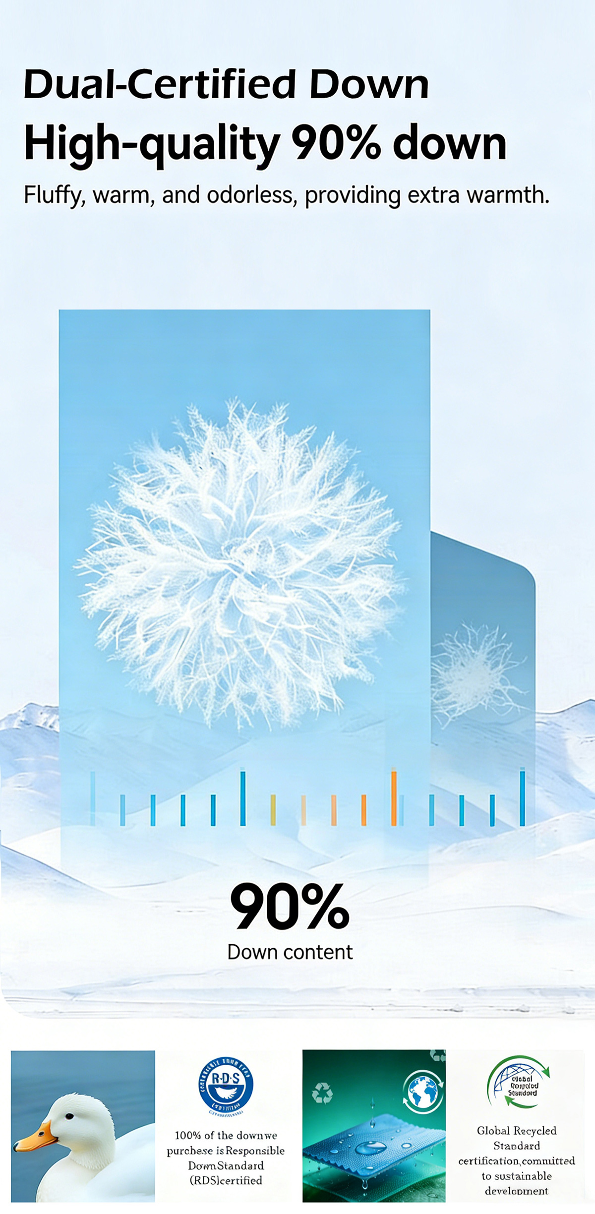 Women's Short Waist-Adjustable Hooded Down Jacket Women's Short Waist-Adjustable Hooded Down Jacket