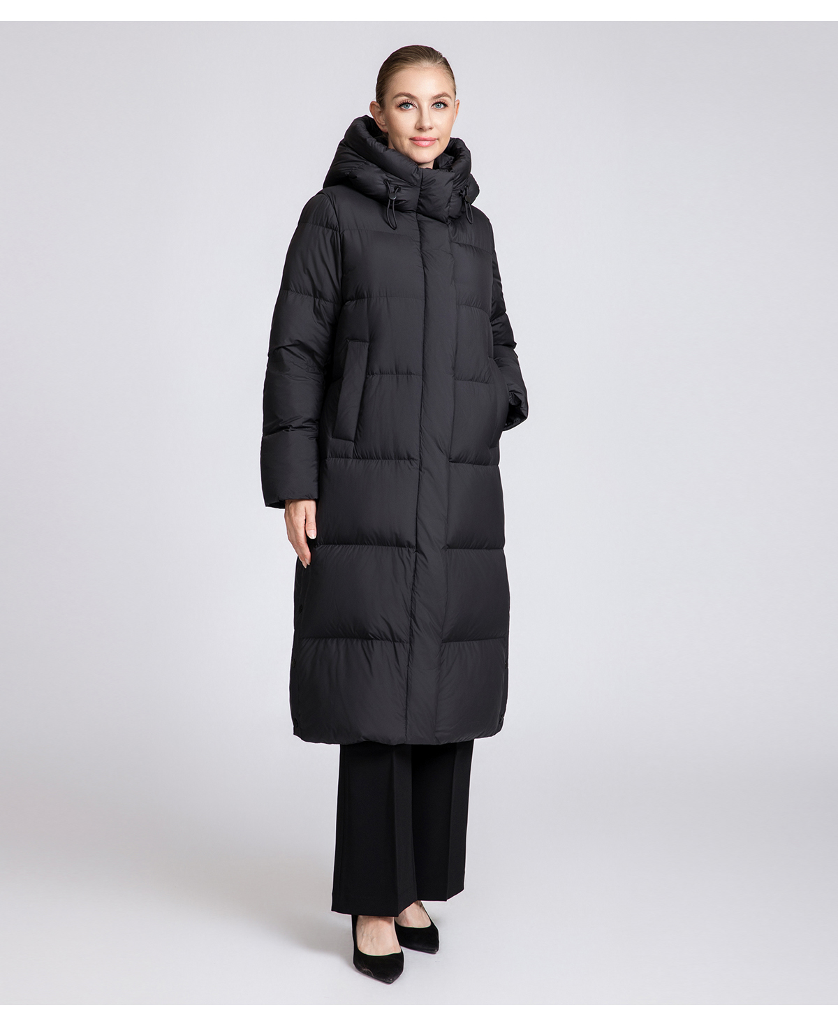 Women's Long Straight Down Puffer Coat