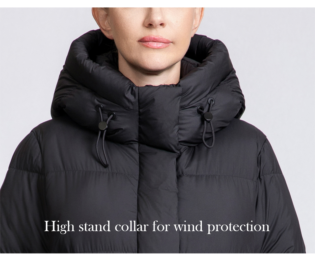 Women's Long Straight Down Puffer Coat