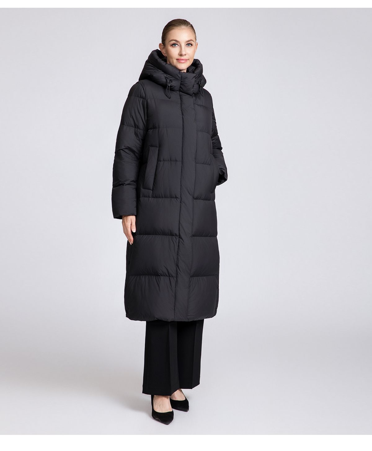 Women's Long Straight Down Puffer Coat
