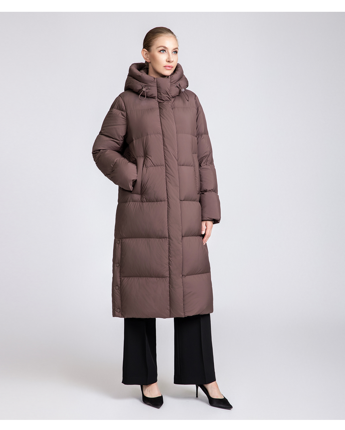 Women's Long Straight Down Puffer Coat