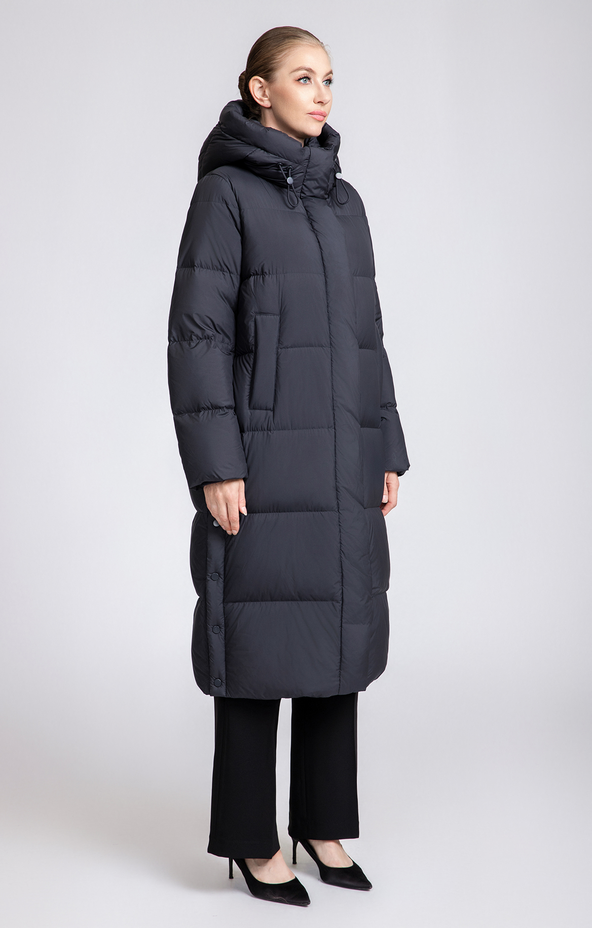 Women's Long Straight Down Puffer Coat