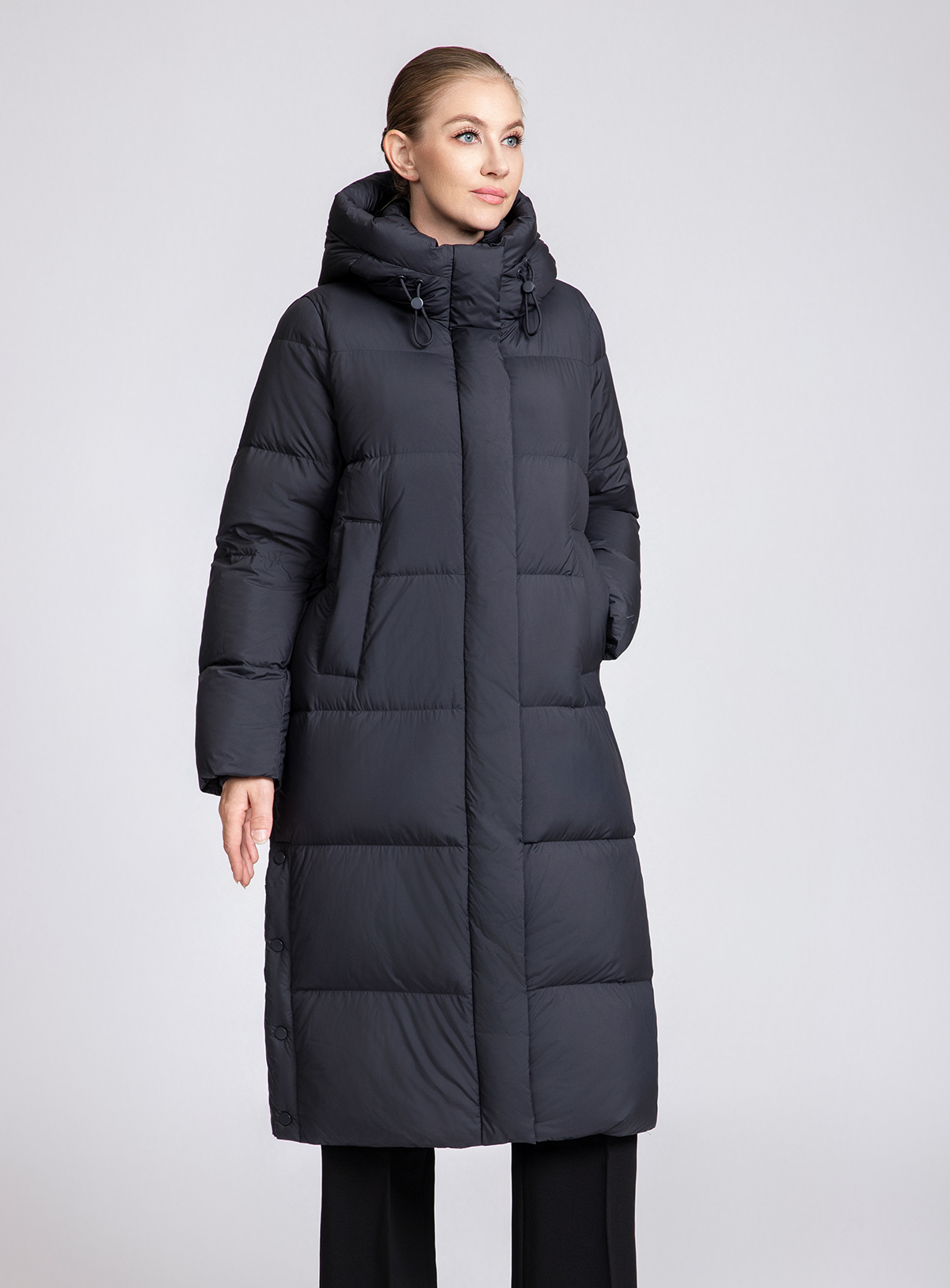 Women's Long Straight Down Puffer Coat