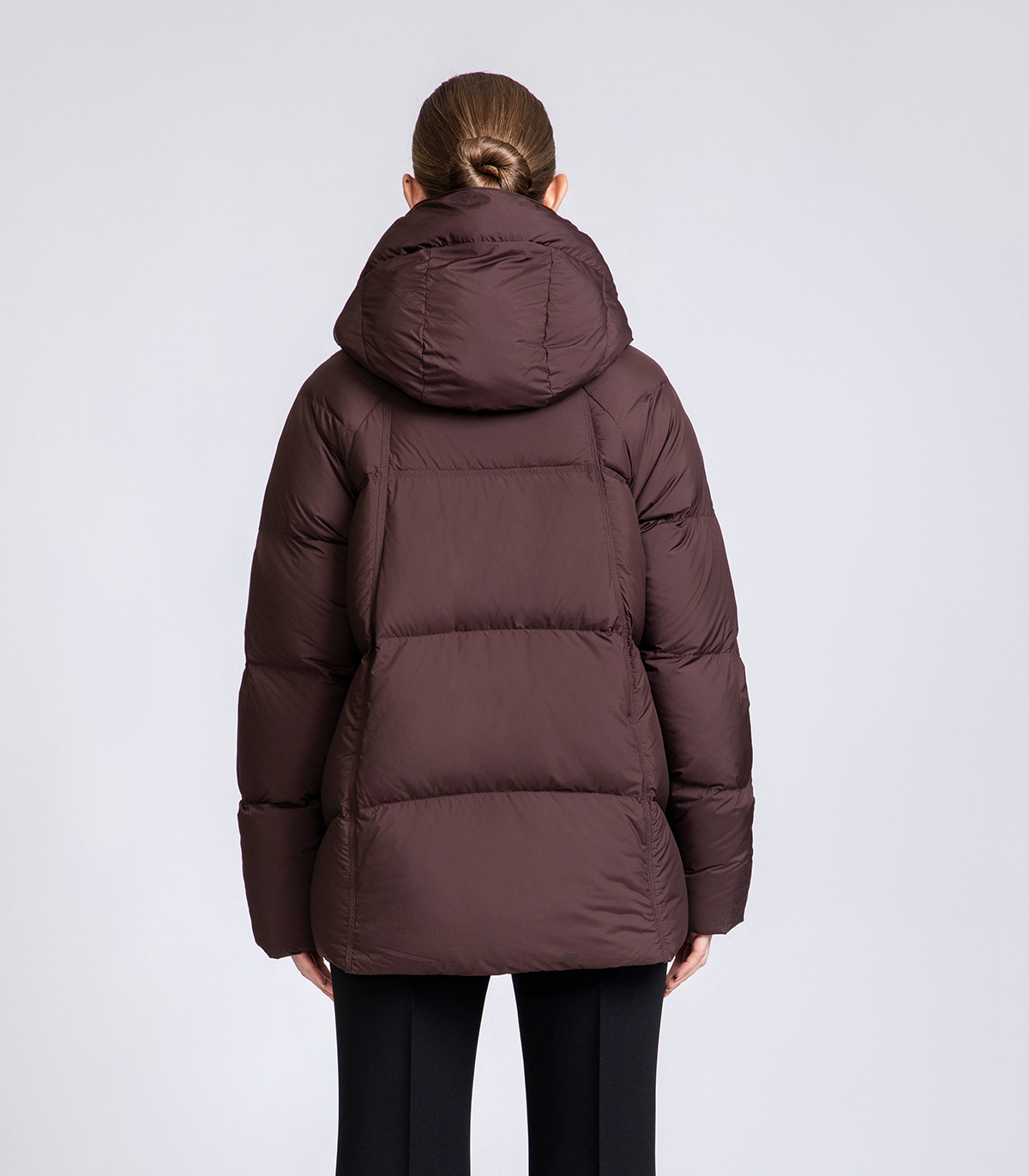 Women's Hooded Short Down Puffer Jacket