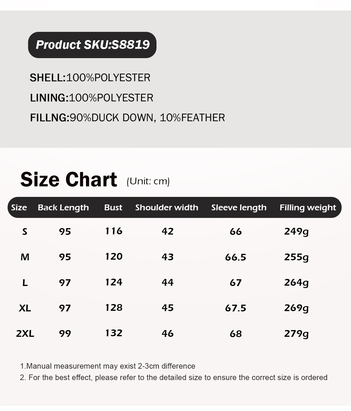 Women's Long Puffer Down Coat with Detachable Hood