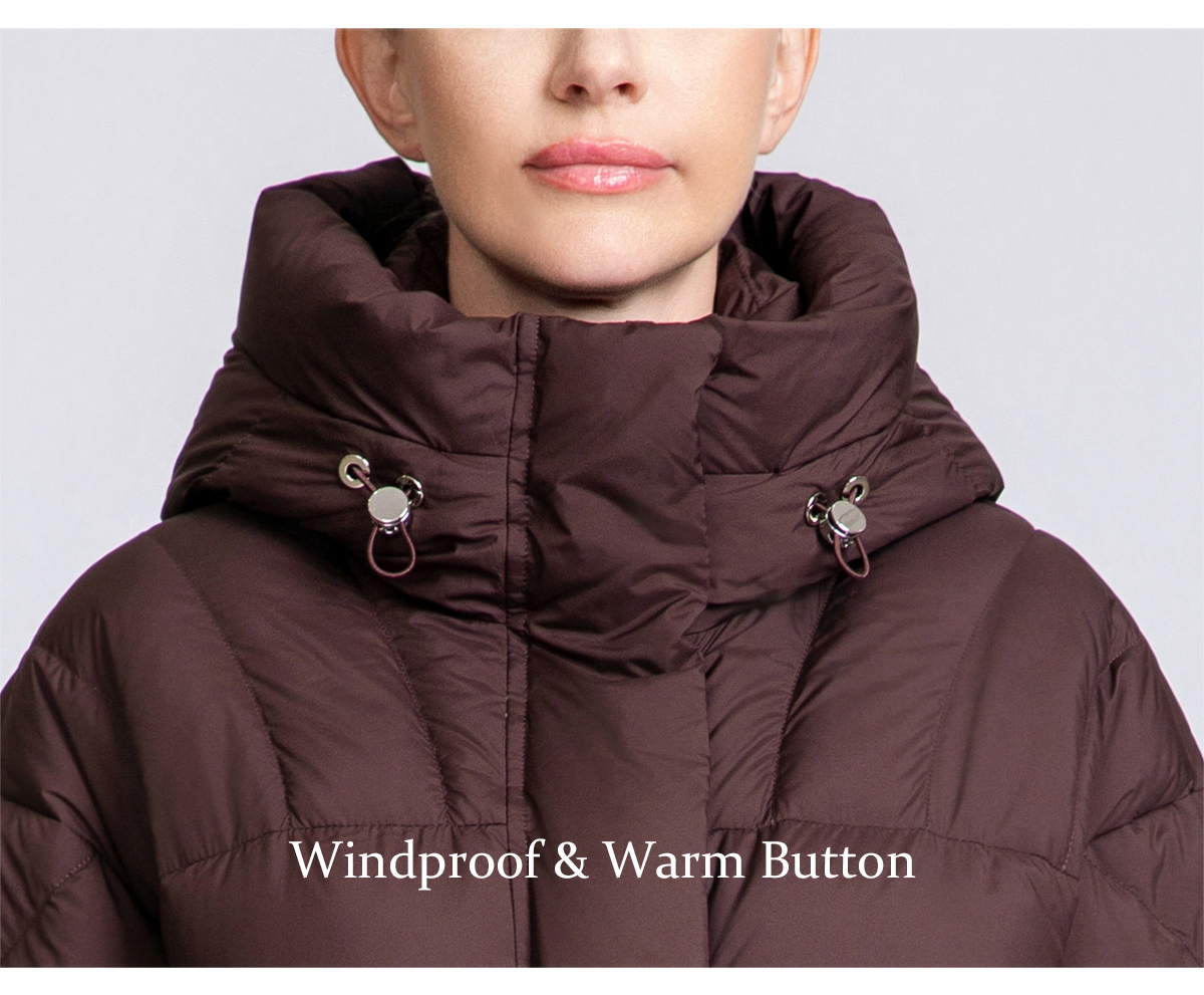 Women's Chevron-Quilted Short Down Puffer Jacket