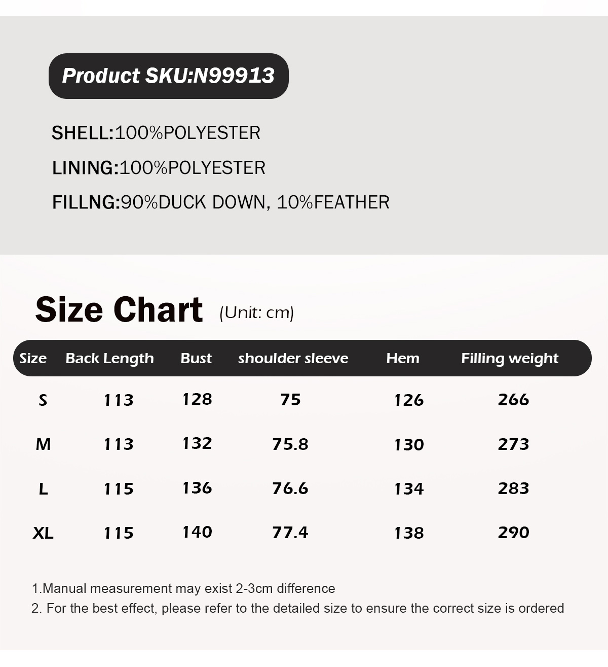 Women's Long Puffer Down Coat with Detachable Hood