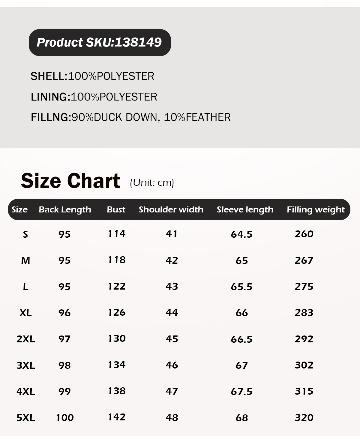 Women's Boxy-Fit Mid-Length Down Coat