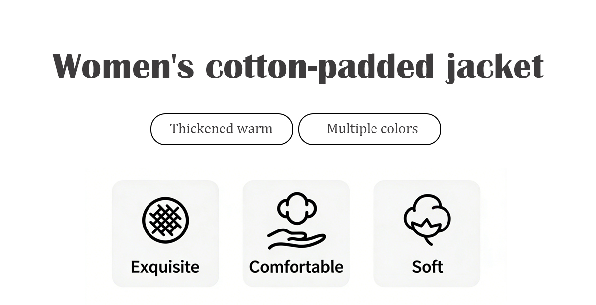 Women's Square-Quilted Mid-Length Padded Jacket