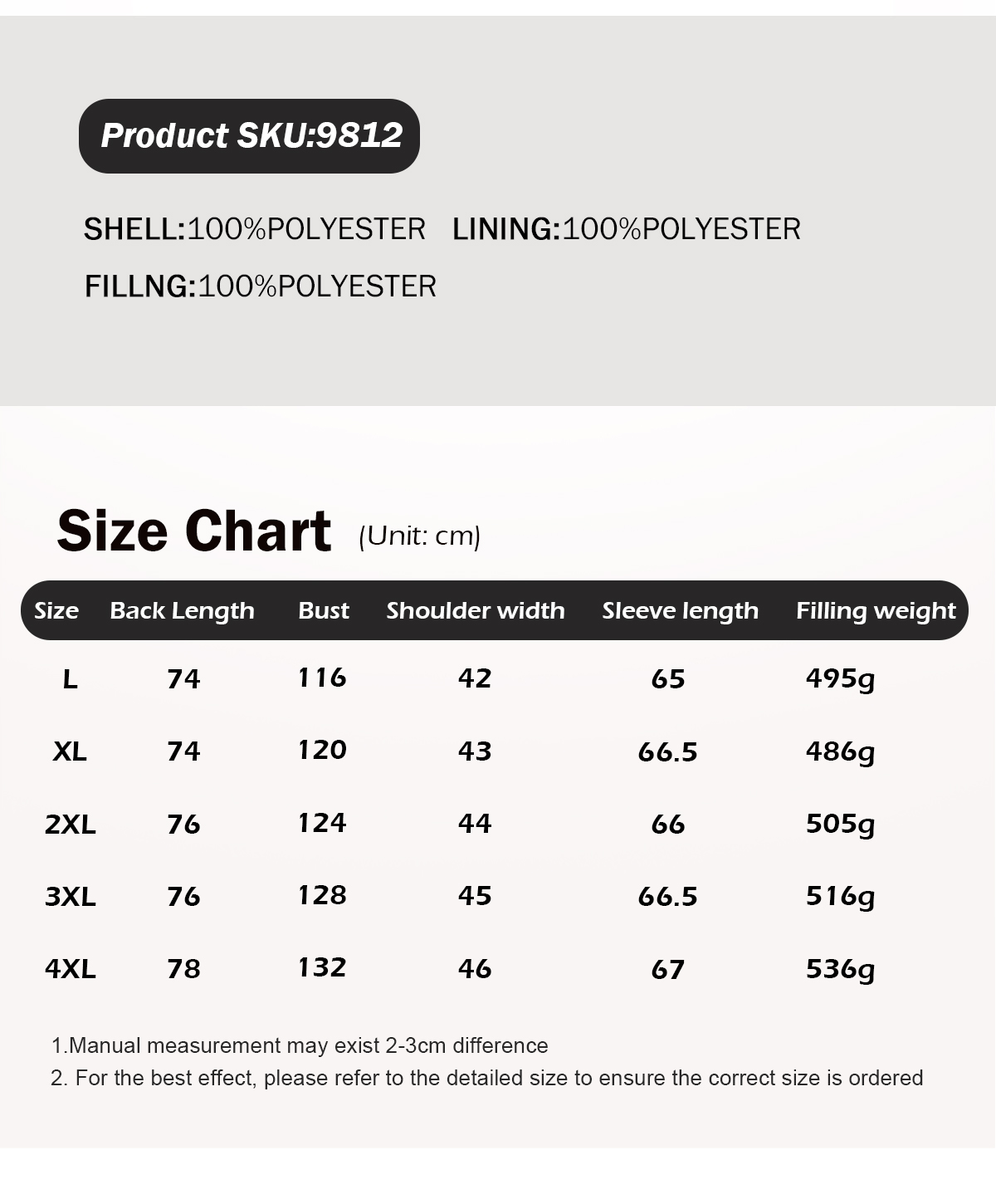 Women's Square-Quilted Mid-Length Padded Jacket