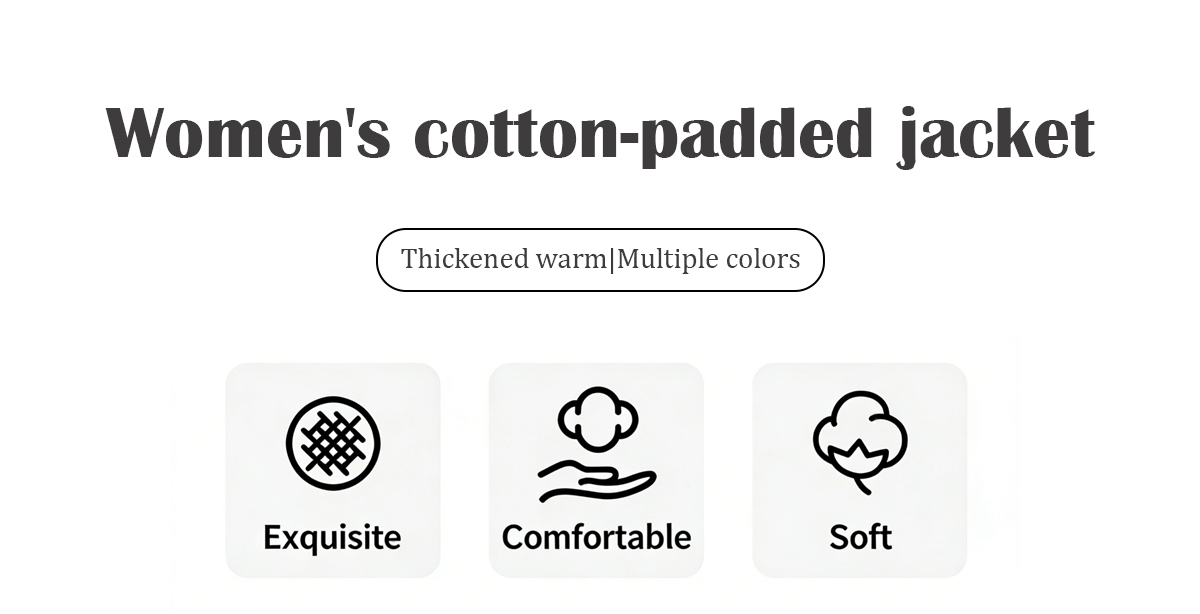 Women's Oversized Mid-Length Padded Coat with Faux Mink Fur Collar